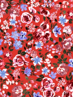ELLEmekko (Rakkaudella punainen / sininen / valkoinen trikoo)