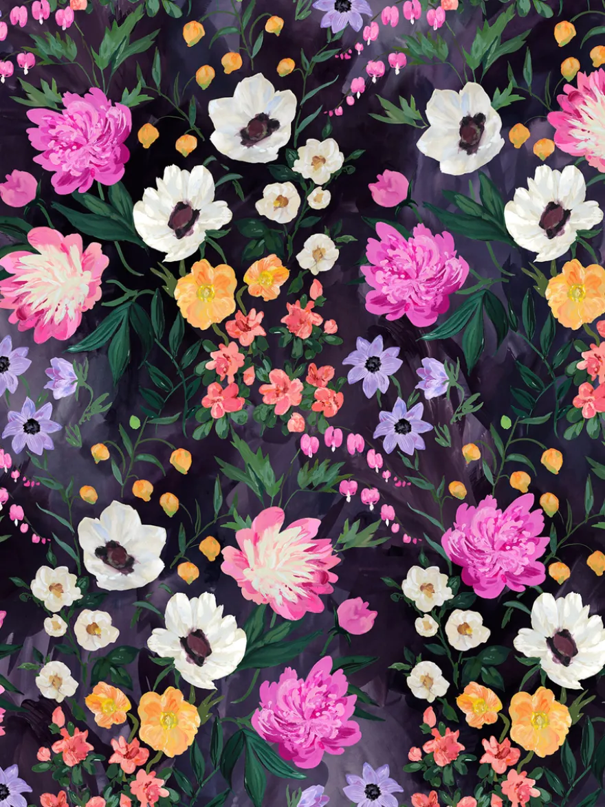 LEMPImekko (Kuningatarkukka muste / fuksia joustocollege)